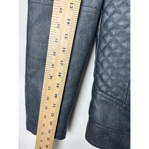 NWT Mens American Breed Blue Denim Jacket 100% Pleater Motorcycle Lining Medium - Picture 6 of 16